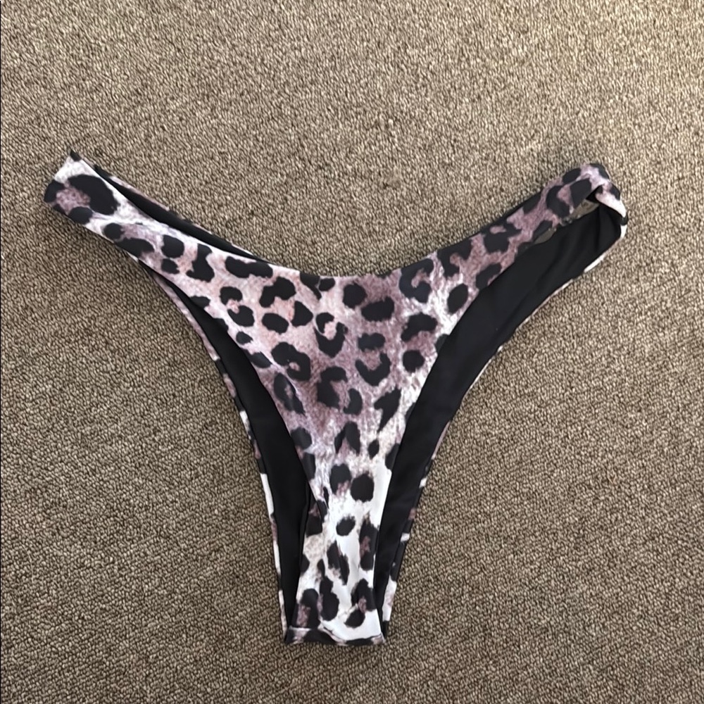 Leopard Print Bikini Bottom